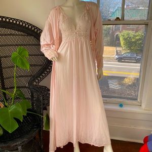 80s Peignoir set
